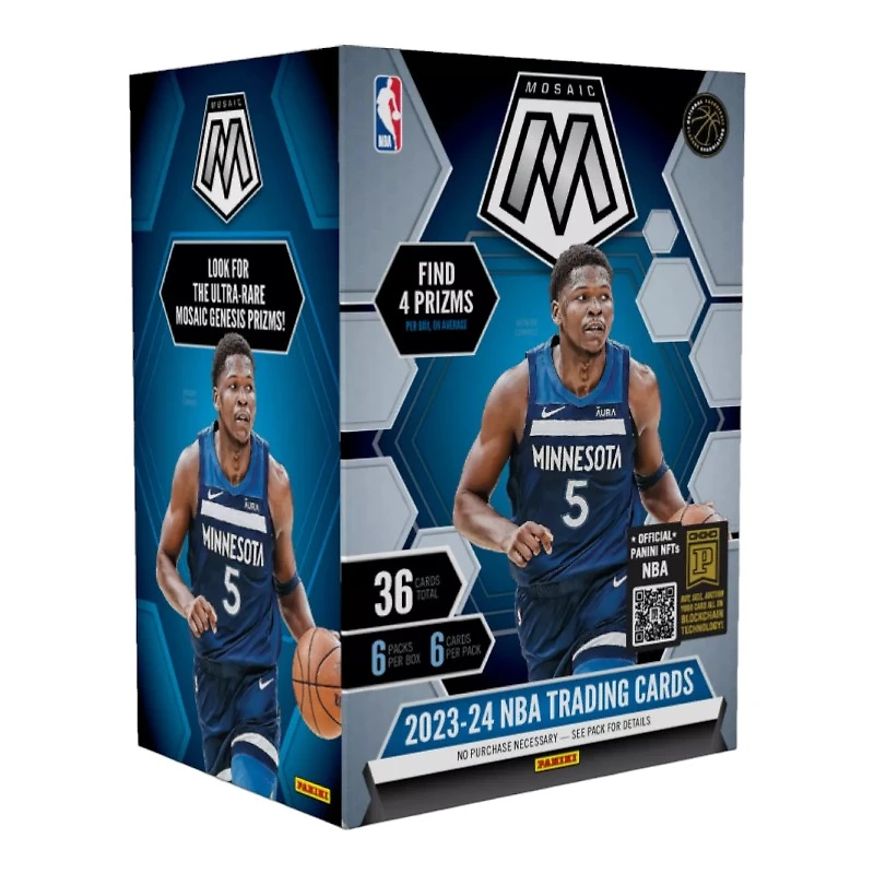 2023-24 Panini Mosaic Basketball NBA Blaster Trading Card Box