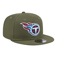 Tennessee Titans Olive Green New Era 9FIFTY Snapback Hat