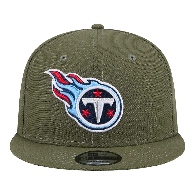 Tennessee Titans Olive Green New Era 9FIFTY Snapback Hat