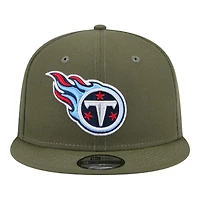 Tennessee Titans Olive Green New Era 9FIFTY Snapback Hat