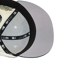 Oakland Athletics Cream and Green "FHN DPM FittedHat Pack" 1989 Battle of The Bay Patch Gray UV New Era 59Fifty Fitted Hat