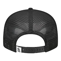 St. Louis Cardinals Black and White Trucker Mesh Back New Era 9FIFTY Snapback Hat
