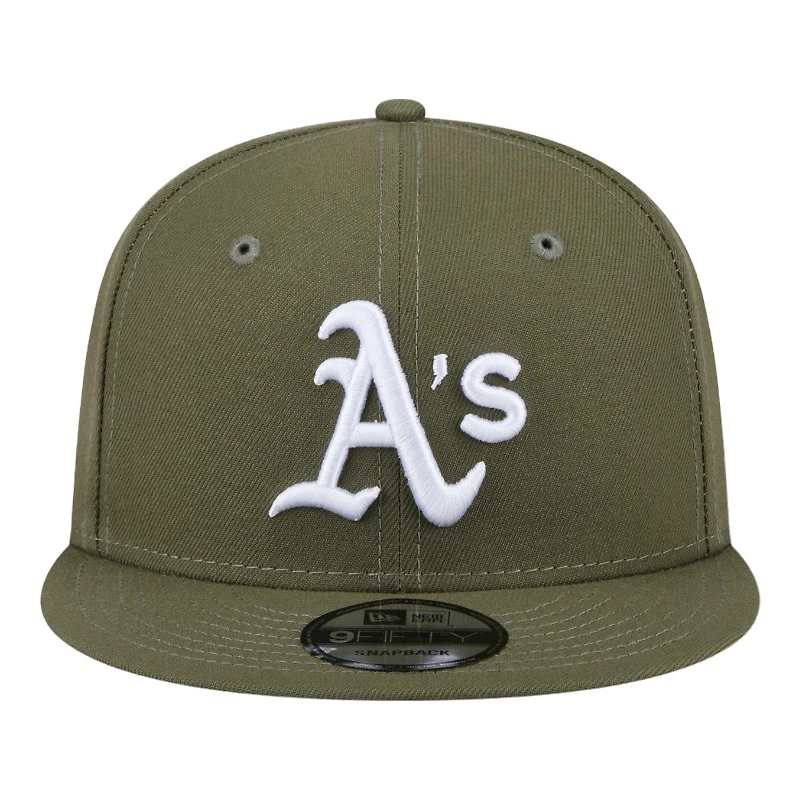 Oakland Athletics Olive Green New Era 9FIFTY Snapback Hat