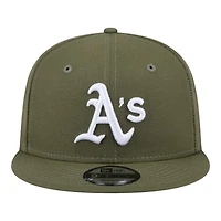 Oakland Athletics Olive Green New Era 9FIFTY Snapback Hat