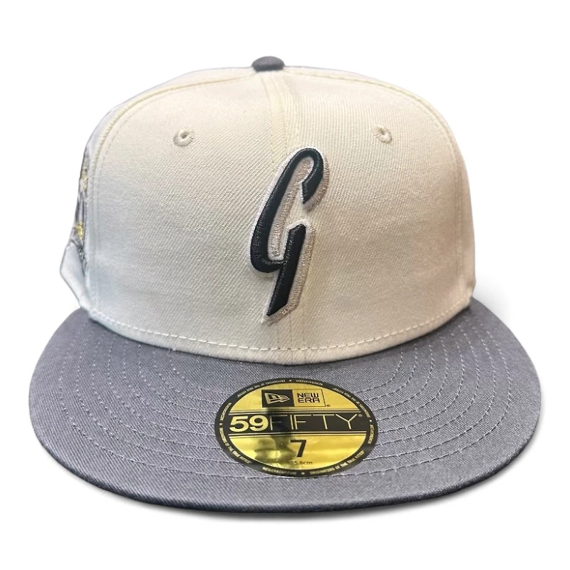 San Francisco Giants Chrome and Graphite 50th Anniversary Patch (Glow the Dark) Gray UV New Era 59FIFTY Fitted Hat