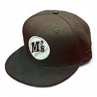 Seattle Mariners Walnut Brown with Black Corduroy 40th Anniversary Patch Pink UV New Era 59FIFTY Fitted Hat