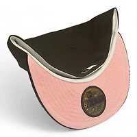 Seattle Mariners Walnut Brown with Black Corduroy 40th Anniversary Patch Pink UV New Era 59FIFTY Fitted Hat
