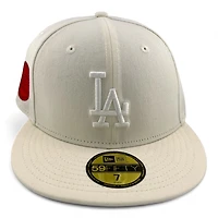 Los Angeles Dodgers All Chrome 1980 WS Patch Gray UV New Era 59FIFTY Fitted Hat