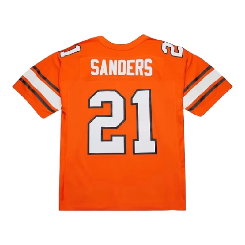 Oklahoma State Cowboys Barry Sanders 1987 Mitchell & Ness Orange Legacy Jersey