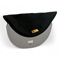 Kissimmee Cobras Black and Gold Houston Astros Patch Gray UV New Era 59FIFTY Fitted Hat