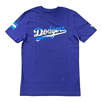 Los Angeles Dodgers Royal Blue El Salvador Flag Wordmark New Era T-Shirt