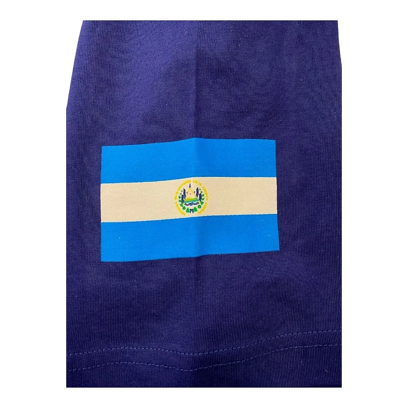 Los Angeles Dodgers Royal Blue El Salvador Flag Wordmark New Era T-Shirt