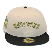 New York Mets Mango Mocha and Black "Creator Gang Pack 2" Shea Stadium Patch Green UV Era 59Fifty Fitted Hat
