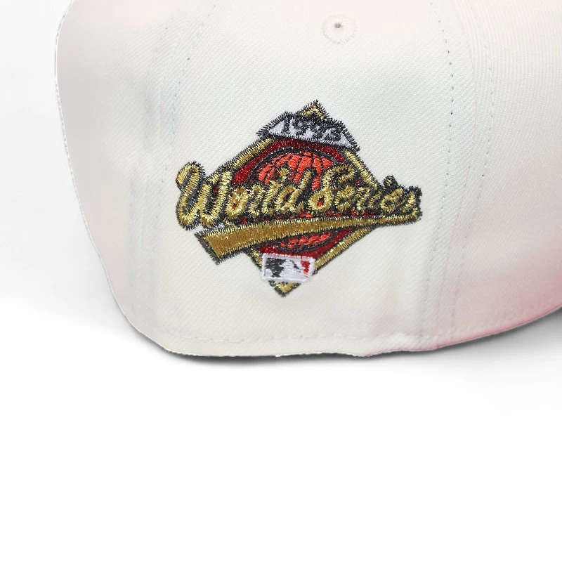 Philadelphia Phillies Cream and Red "Creator Gang Pack 2" 1993 World Series Patch Gray UV New Era 59Fifty Fitted Hat
