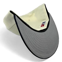 Kannapolis Cannon Ballers Chrome and Navy Carolina League Patch Gray UV New Era 59FIFTY Fitted Hat