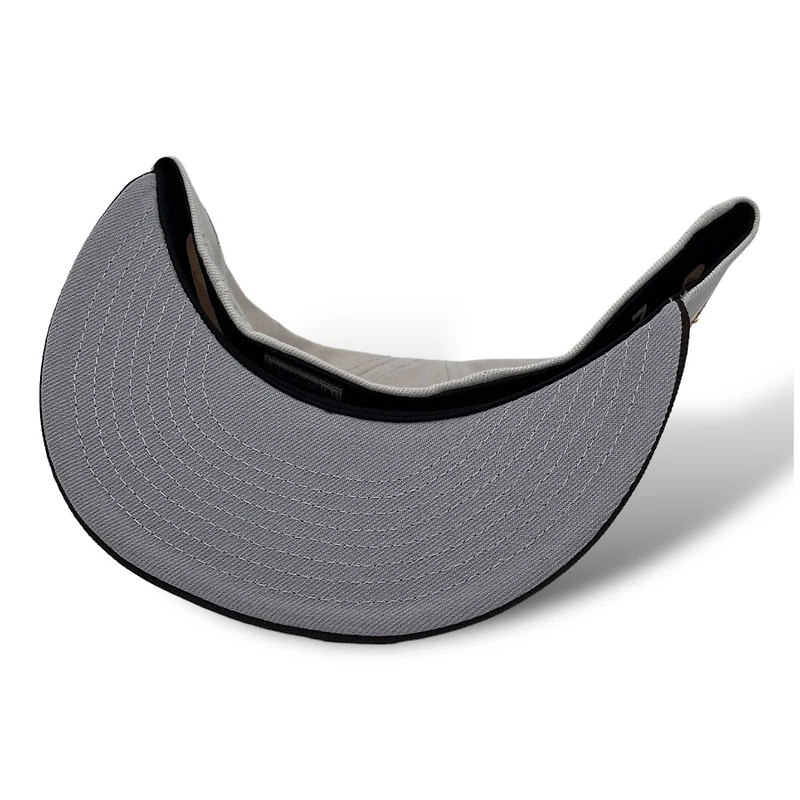 Cleveland Indians Stone and Brown Jacobs Field Patch Gray UV New Era 59FIFTY Fitted Hat