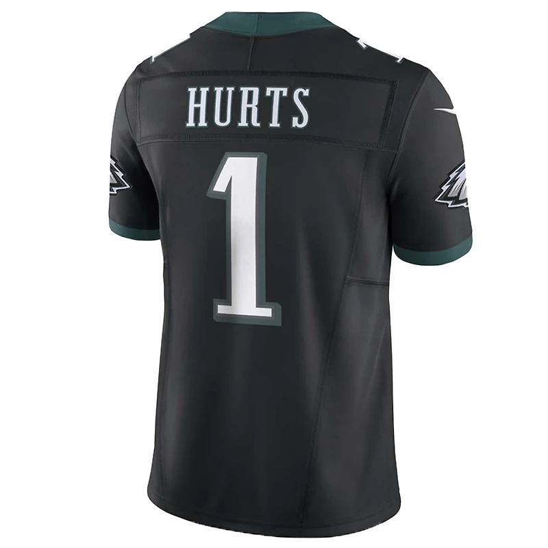Philadelphia Eagles Jalen Hurts 2024 Black Nike Vapor F.U.S.E Limited Jersey