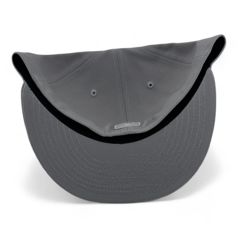 Atlanta Braves Gray on Basic UV New Era 59FIFTY Fitted Hat