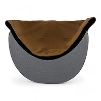 Los Angeles Dodgers Brown on Basic Gray UV New Era 59FIFTY Fitted Hat