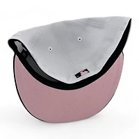 Seattle Mariners White and Brown 30th Anni Patch Light Pink UV New Era 59FIFTY Fitted Hat