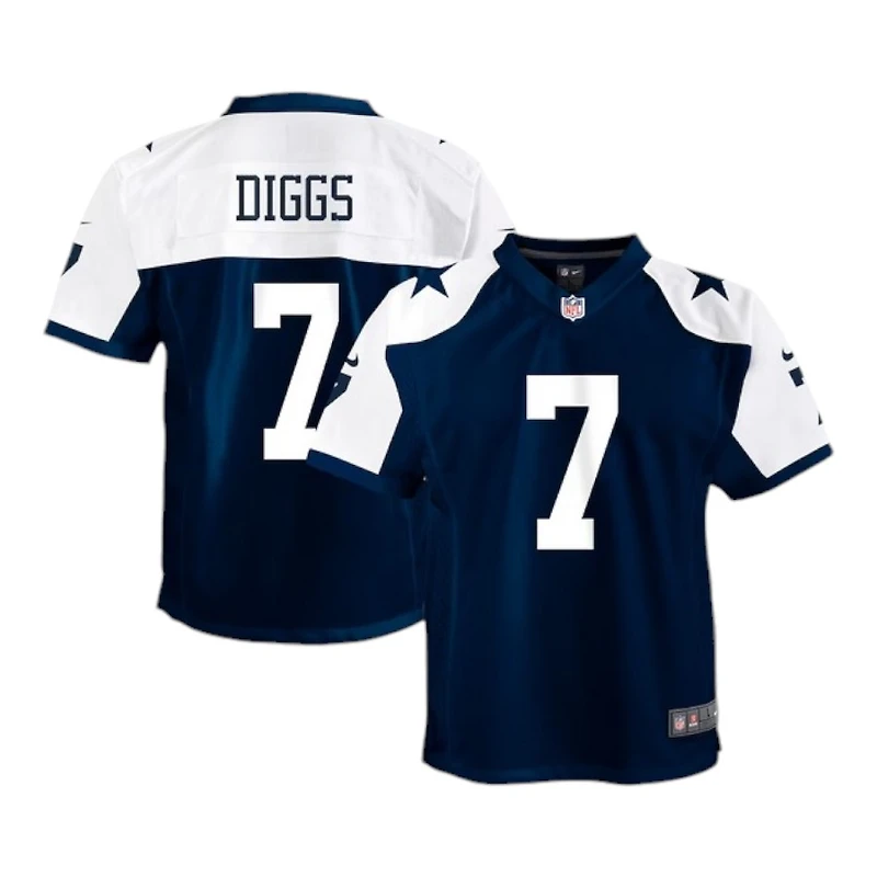 Youth Dallas Cowboys Trevon Diggs Navy Alternate Nike Game Jersey
