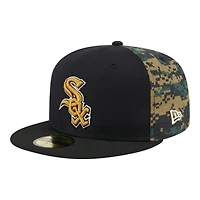 Chicago White Sox Black and Digi Camo 1950 ASG Patch Gray UV New Era 59FIFTY Fitted Hat
