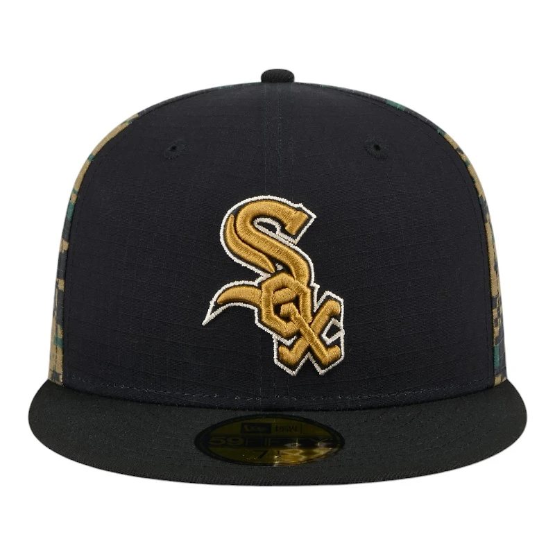 Chicago White Sox Black and Digi Camo 1950 ASG Patch Gray UV New Era 59FIFTY Fitted Hat