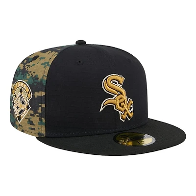 Chicago White Sox Black and Digi Camo 1950 ASG Patch Gray UV New Era 59FIFTY Fitted Hat