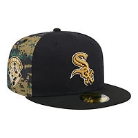 Chicago White Sox Black and Digi Camo 1950 ASG Patch Gray UV New Era 59FIFTY Fitted Hat