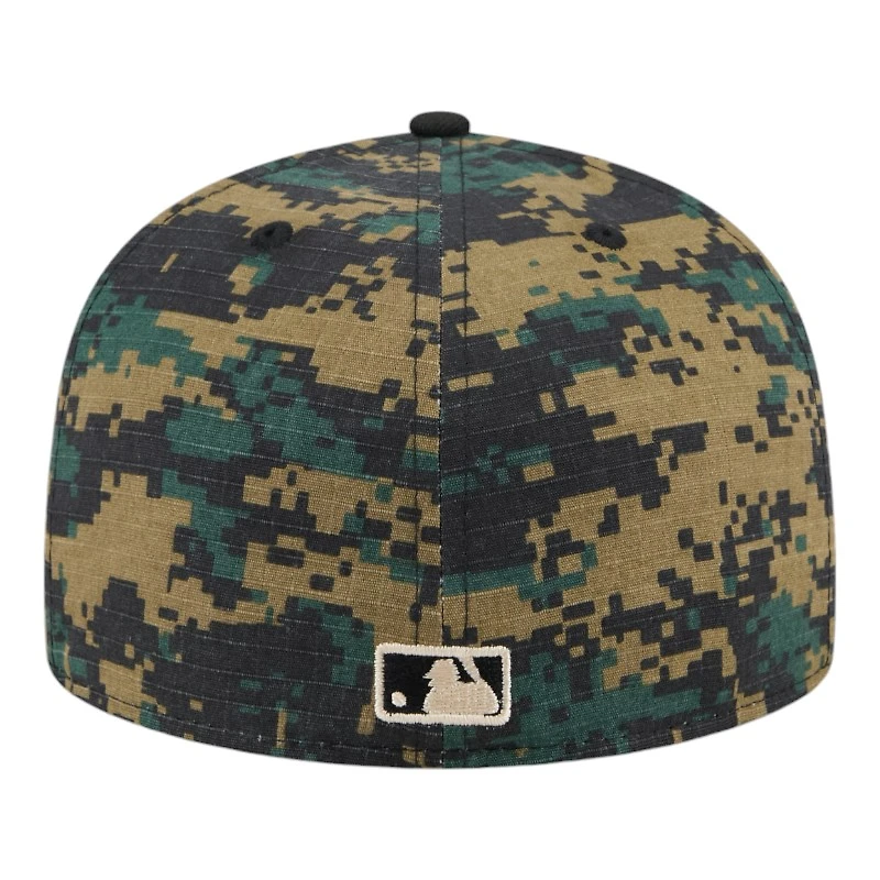 Chicago Cubs Black and Digi Camo 1990 ASg Patch Gray UV New Era 59FIFTY Fitted Hat