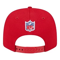 Youth Tampa Bay Buccaneers Red 2024 NFL Sideline New Era 9SEVENTY Stretch-Snap Hat