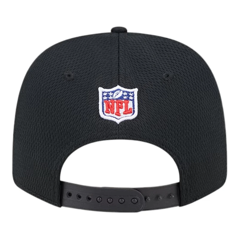 Youth Pittsburgh Steelers Black 2024 NFL Sideline New Era 9SEVENTY Stretch-Snap Hat