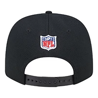 Youth Pittsburgh Steelers Black 2024 NFL Sideline New Era 9SEVENTY Stretch-Snap Hat