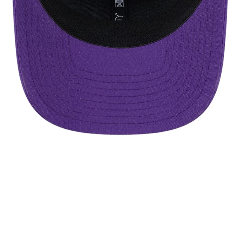 Youth Minnesota Vikings Purple 2024 NFL Sideline New Era 9SEVENTY Stretch-Snap Hat