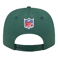 Youth Green Bay Packers Green 2024 NFL Sideline New Era 9SEVENTY Stretch-Snap Hat