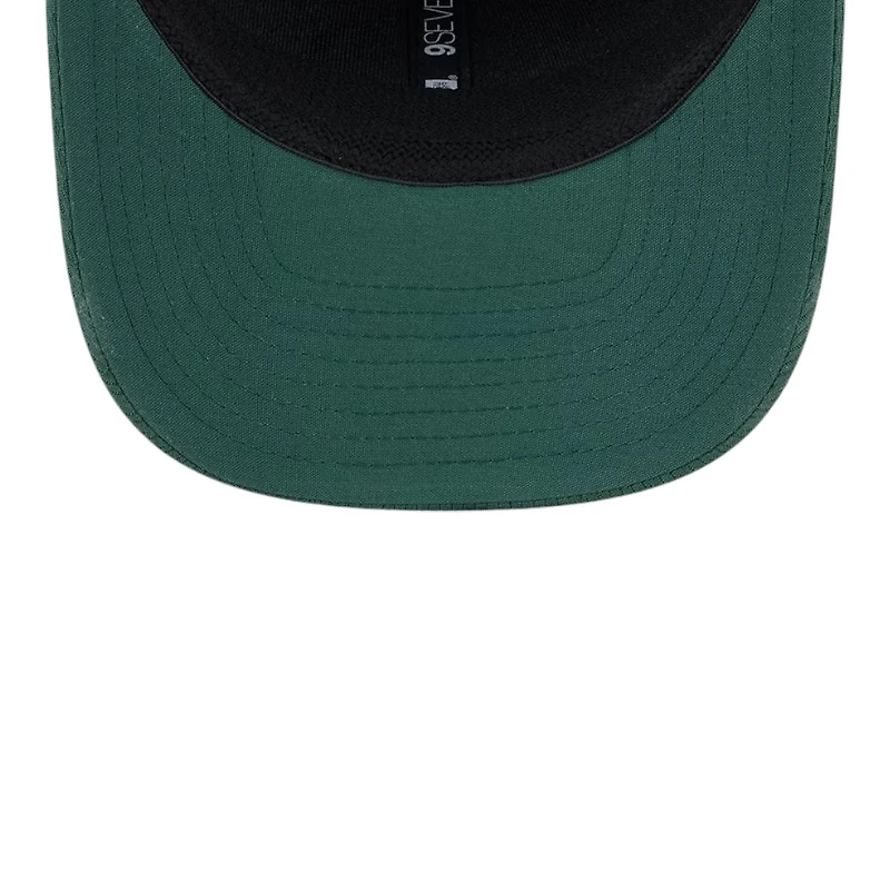 Youth Green Bay Packers Green 2024 NFL Sideline New Era 9SEVENTY Stretch-Snap Hat