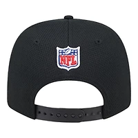 Youth Cincinnati Bengals Black 2024 NFL Sideline New Era 9SEVENTY Stretch-Snap Hat
