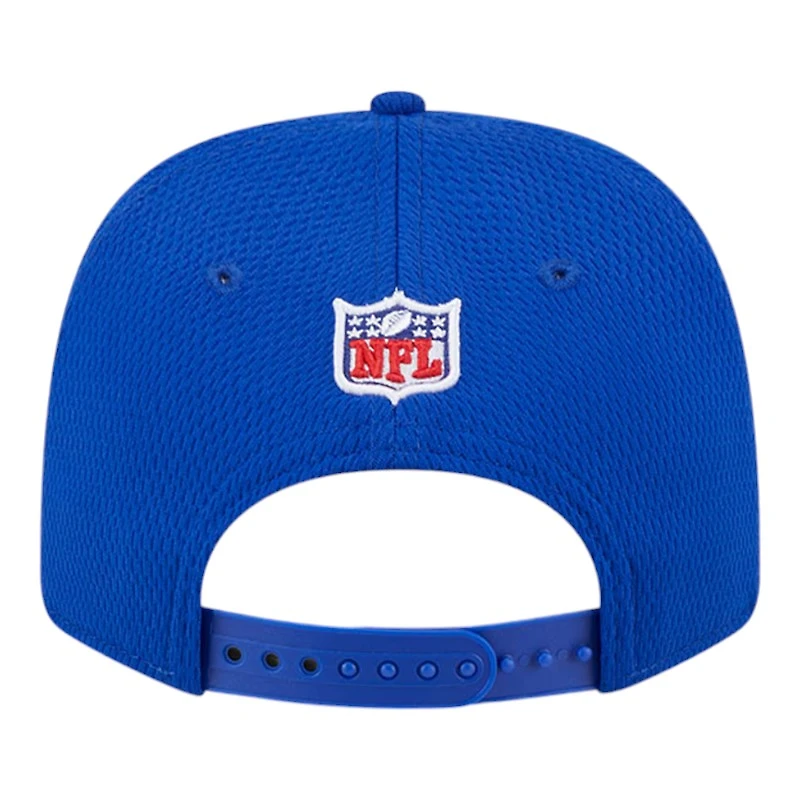 Youth Buffalo Bills Royal Blue 2024 NFL Sideline New Era 9SEVENTY Stretch-Snap Hat