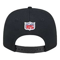 Youth Baltimore Ravens Black 2024 NFL Sideline New Era 9SEVENTY Stretch-Snap Hat