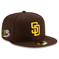 San Diego Padres Manny Machado Brown 2024 Player’s Weekend New Era 59FIFTY Fitted Hat
