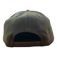 Wyoming Cowboys Brown and Yellow NCAA New Era 9FIFTY Snapback Hat