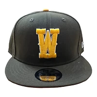 Wyoming Cowboys Brown and Yellow NCAA New Era 9FIFTY Snapback Hat