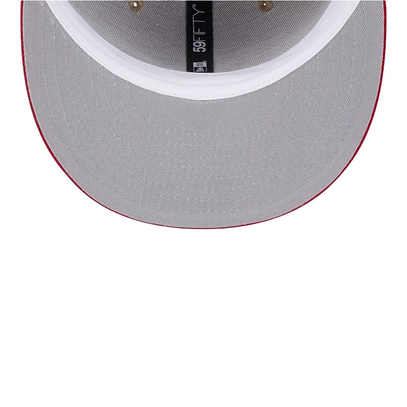 St. Louis Cardinals Camel Brown and Red New Era 59FIFTY Fitted Hat