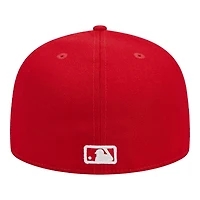 St. Louis Cardinals Red and White Alternate 2 Logo 2006 WS Patch Gray UV New Era 59FIFTY Fitted Hat