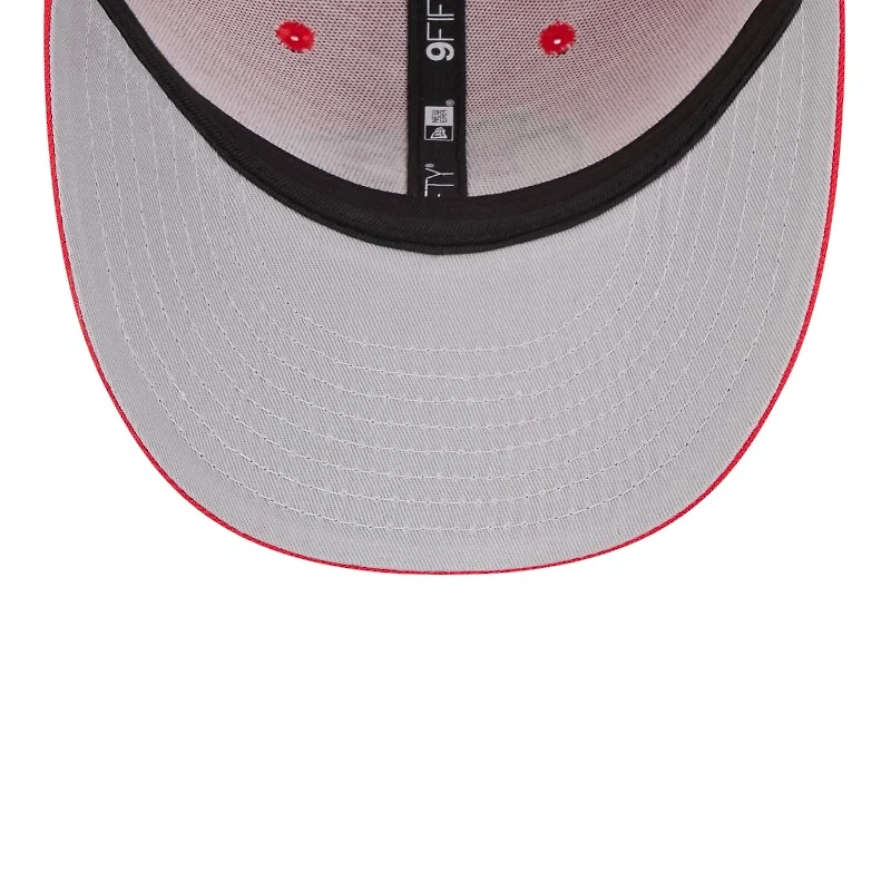 Kansas City Chiefs Red Mesh Trucker Low Profile New Era 9FIFTY Snapback Hat