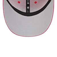 Kansas City Chiefs Red Mesh Trucker Low Profile New Era 9FIFTY Snapback Hat