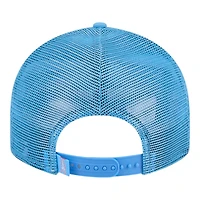 Houston Oilers Light Blue Mesh Trucker Low Profile New Era 9FIFTY Snapback Hat