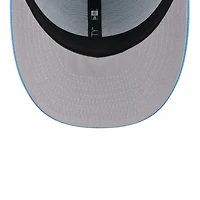 Houston Oilers Light Blue Mesh Trucker Low Profile New Era 9FIFTY Snapback Hat