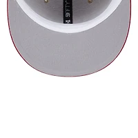 St. Louis Cardinals Camel Brown and Red STL Logo New Era 59FIFTY Fitted Hat