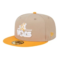Tennessee Volunteers Camel Brown and Orange New Era 59FIFTY Fitted Hat